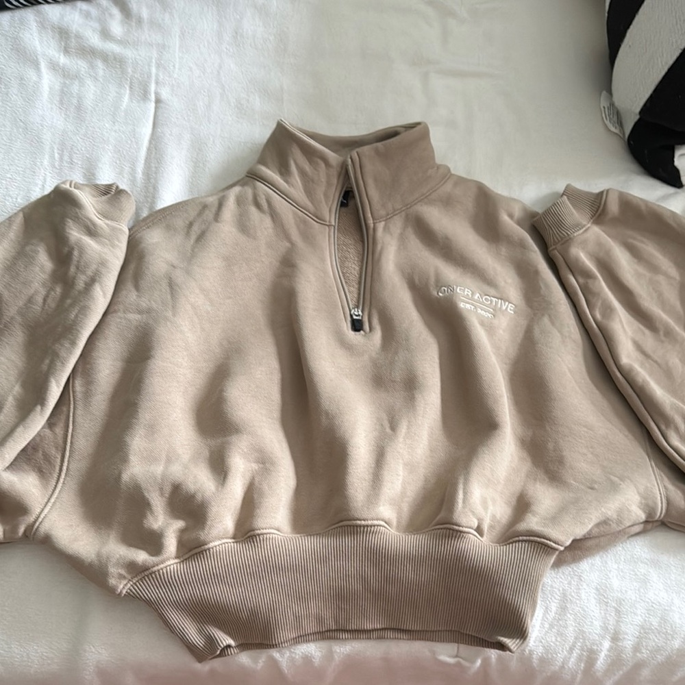 Oner Active ALL DAY EST 2020 CROP 1/4 ZIP SWEATSHIRT - Small